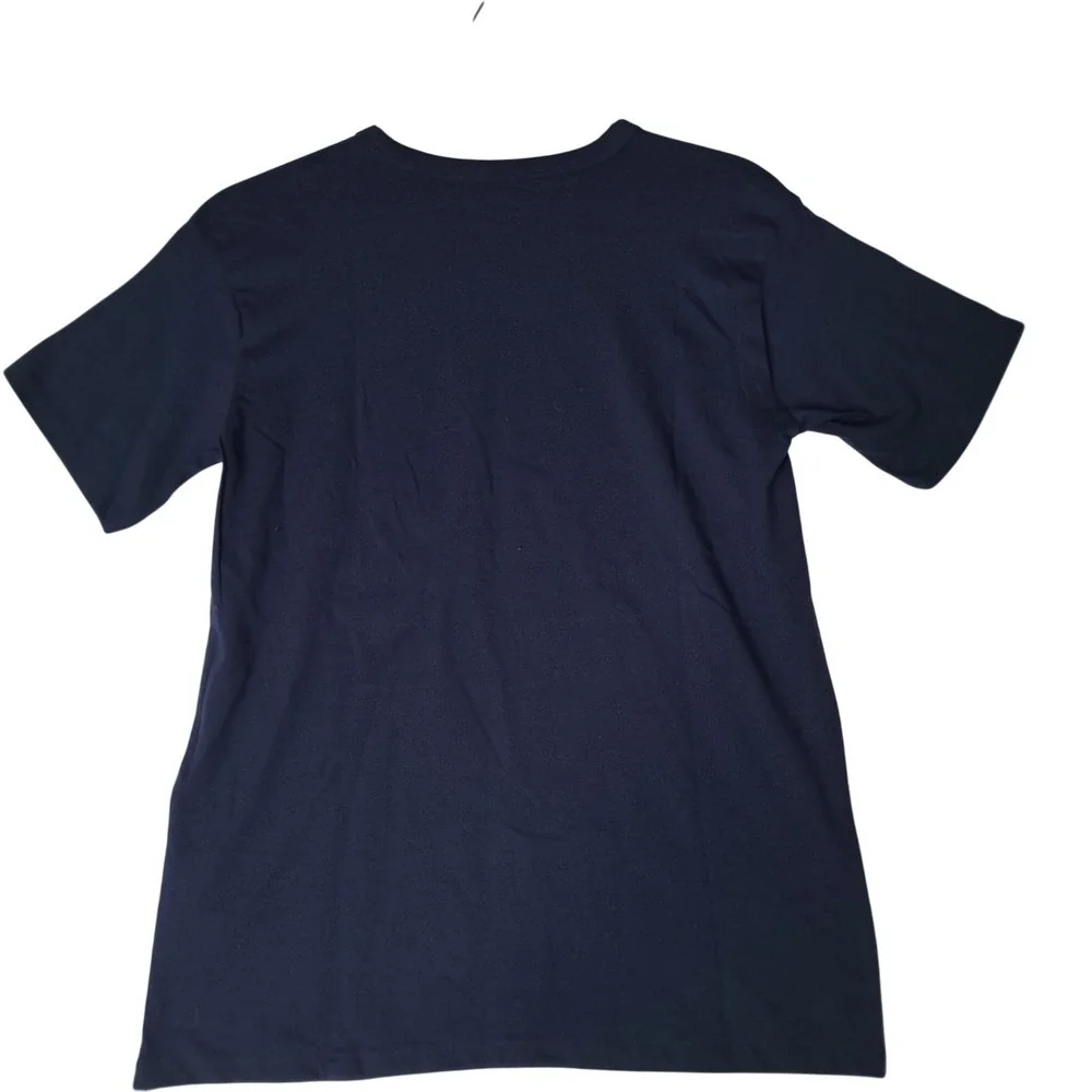 The Childrens Place Kids XL Boys Graphic T Shirt Navy Soccer Player Short Sleeve
